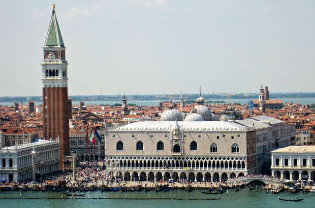 Venice skyline with camponile