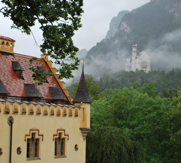 Hohenschwangau and Neuschwanstein castles 