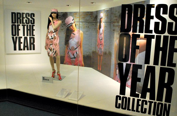 Bath Fashion Museum Dress of The Year Display