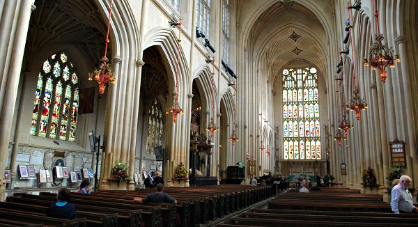 Bath Abbey interior