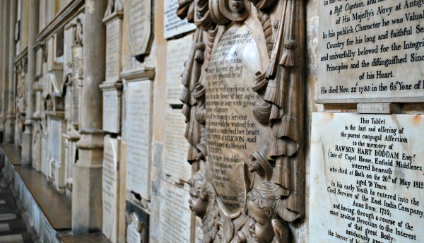 Bath Abbey memorials