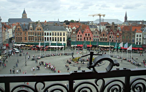 Bruges Markt from Belfry