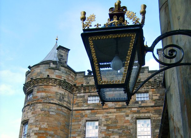 Edinburgh Holyrood House lantern