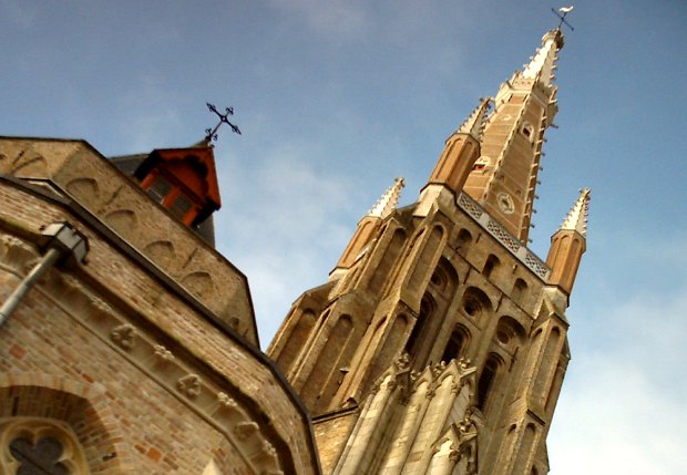 Bruges Church of Our Lady Spire