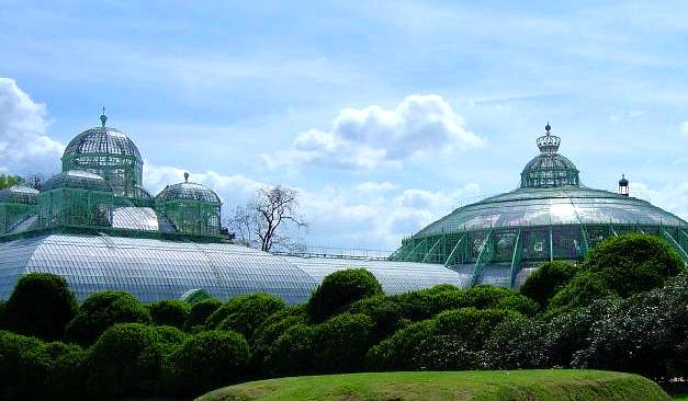 Brussels Royal Greenhouses exterior