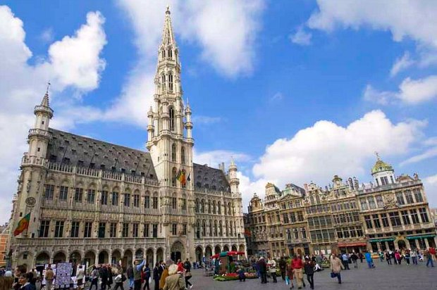 Brussels Town Hall Grand Place