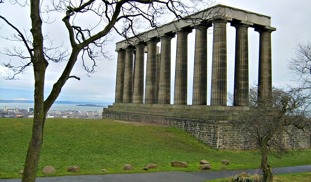 Calton Hill Columns new