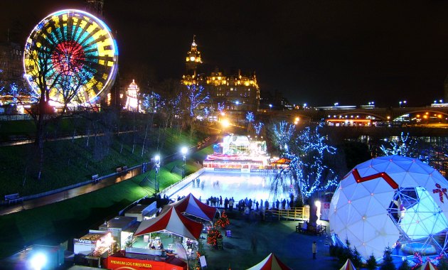 Edinburgh Christmas Ice Rink