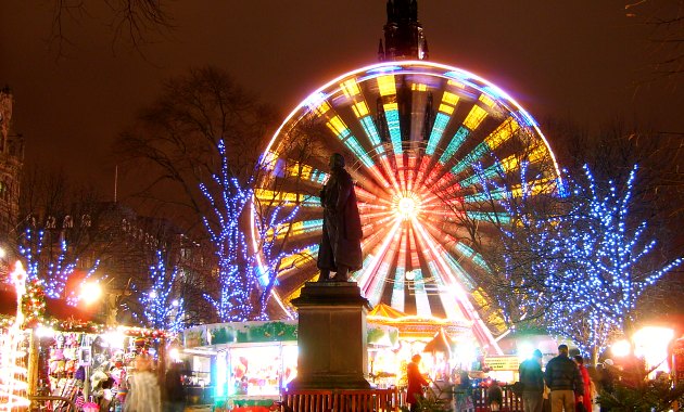 Edinburgh Christmas wheel