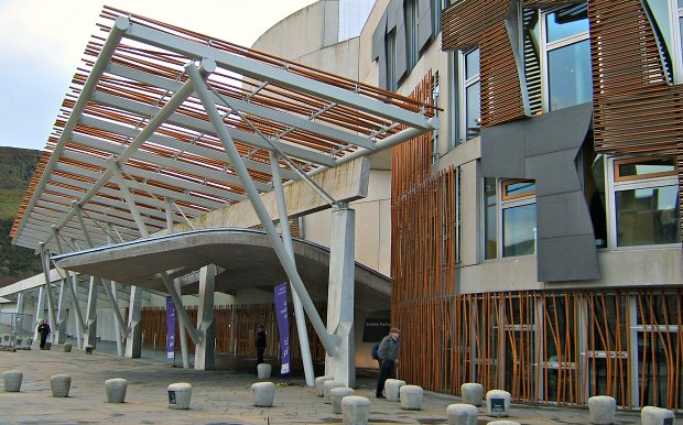 Edinburgh Scottish Parliament Front