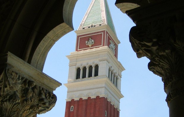 Las Vegas Venetian Campanile framed