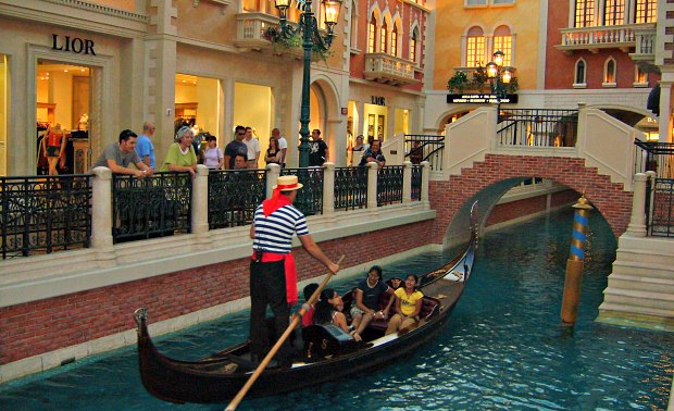 Las Vegas Venetian Gondola Grand Canal