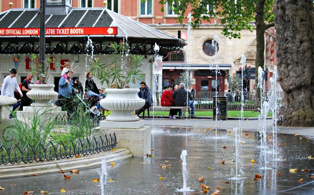 London Leicester Square Fountain