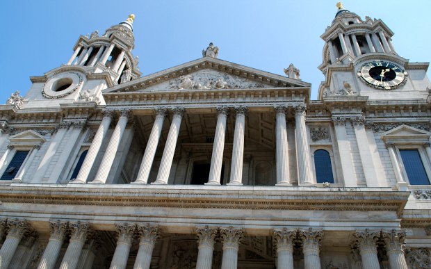 London St Pauls Front towers