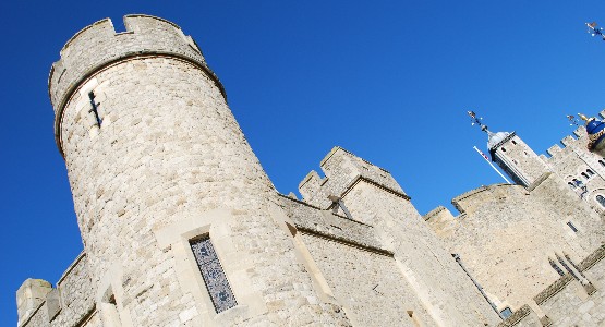Tower of London walls 