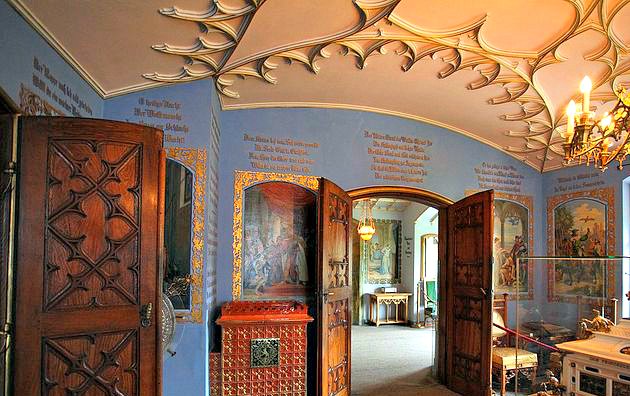 Hohenschwangau Castle Interior