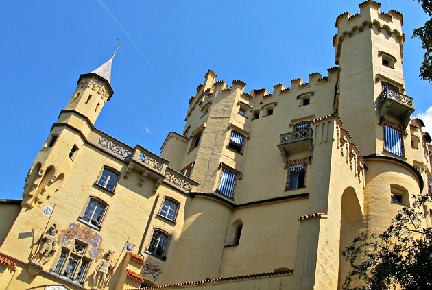 Hohenschwangau Castle Turrets