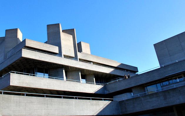 London National Theatre Concrete