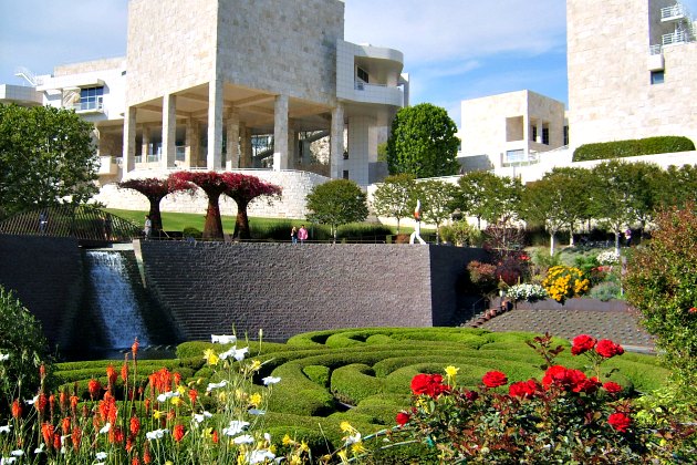 Los Angeles Getty Center gardens