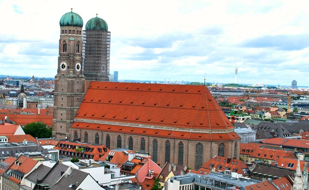 Munich Frauenkirche exterior view