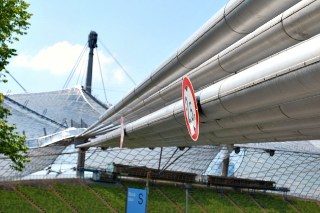 Munich Olympic Park bridge