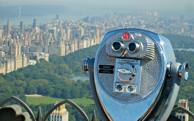 New York Top Of The Rock Binoculars