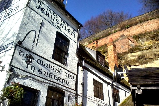 Nottingham Ye Olde Trip To Jerusalem Side