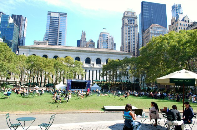 new york bryant park new