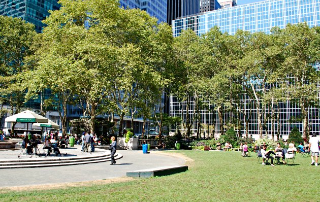 new york bryant park trees