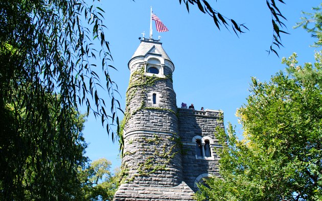 New York Central Park Belvedere Castle