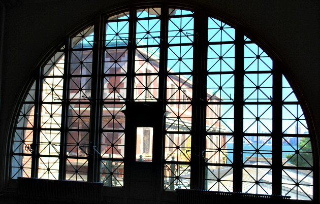 New York Ellis Island Window