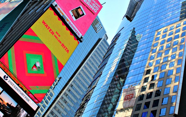 New York Times Square Glass