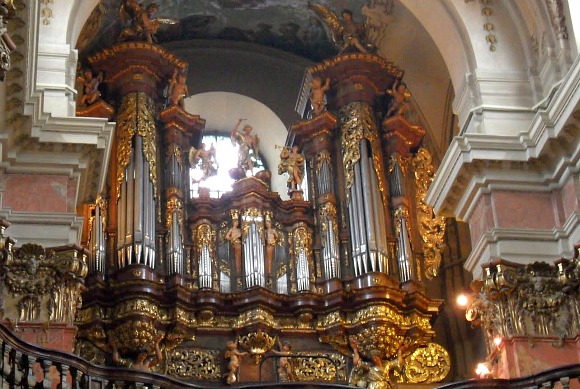Prague Tyn church organ Prague Tyn church organ