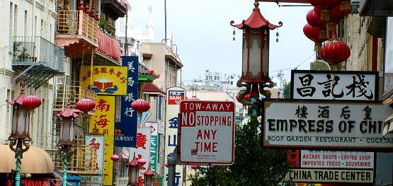 San Francisco Chinatown signs 