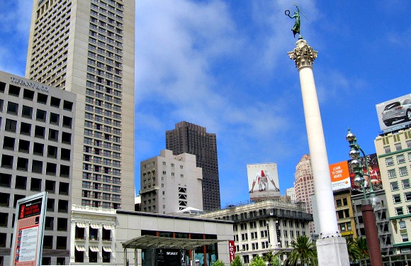 San francisco union square column