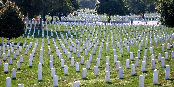 Washington Arlington Cemetery graves (www.free-city-guides.com)