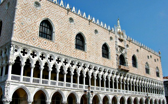 Venice Doge's Palace Exterior