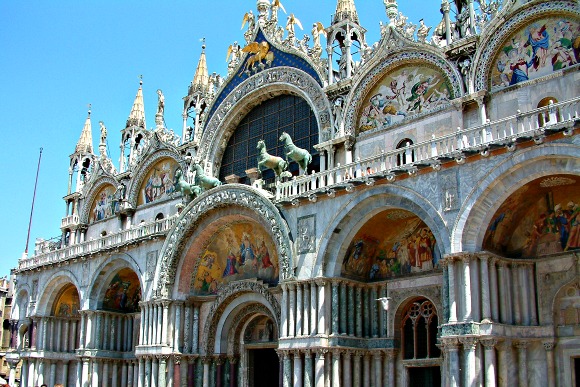 Venice St Mark's Basilica frontage