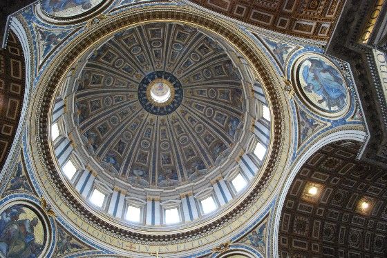 Rome St Peters Basilica roof (www.free-city-guides.com)