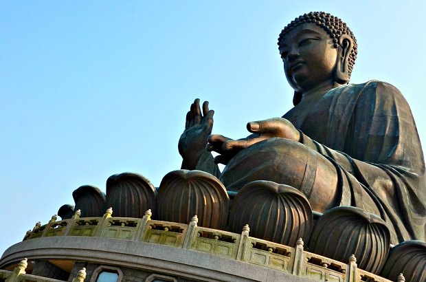 Hong Kong Lantau Island Buddha close