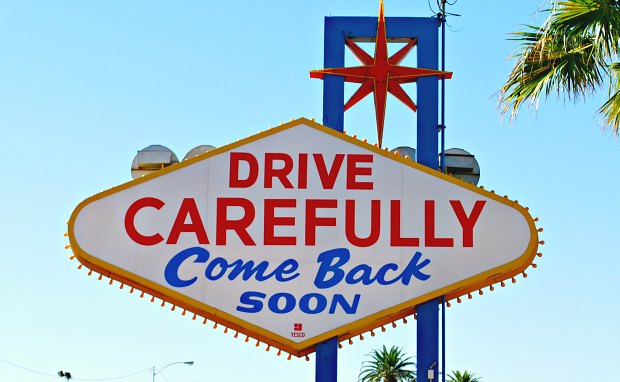 Las Vegas Neon Sign Rear New
