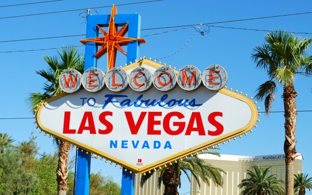 Las Vegas Neon Sign straight