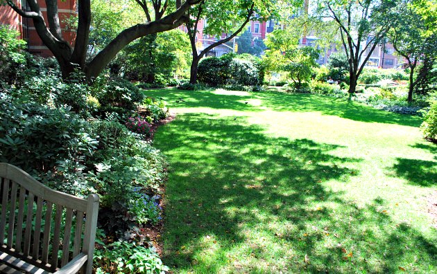 New York Greenwich Village Jefferson Market Garden