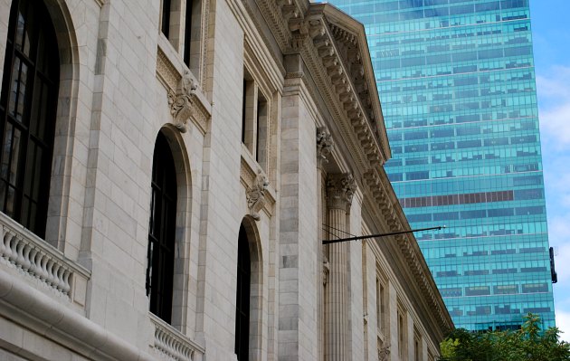 New York Public Library Front