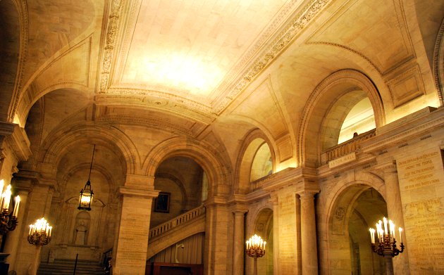 New York Public Library Foyer