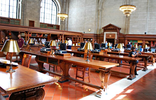 New York Public Library Reading Room