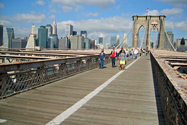 Brooklyn Bridge as seen in Sex And The City