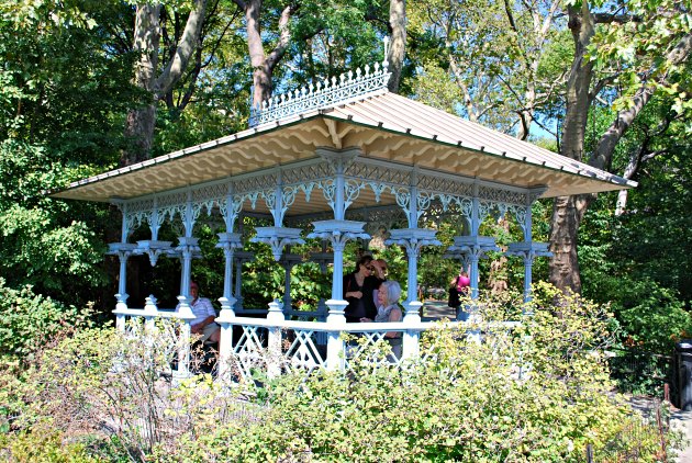 New York Central Park Victorian Pavilion as seen in Sex And The City