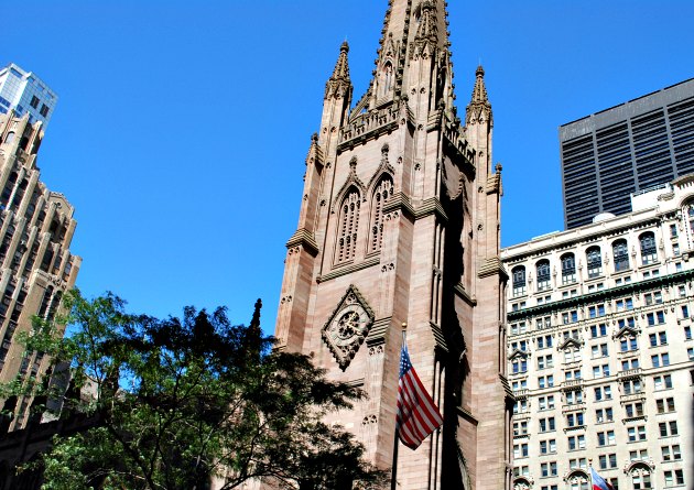 New York Wall Street Trinity Church