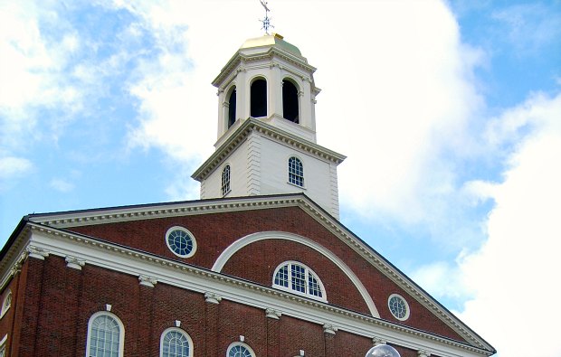 Boston Faneuil Hall upper